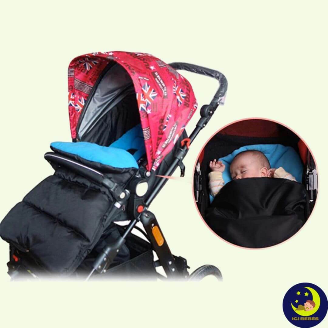 Chancelière, Coupe-vent chaud pour bébés | Stroller Sleeping Bag™