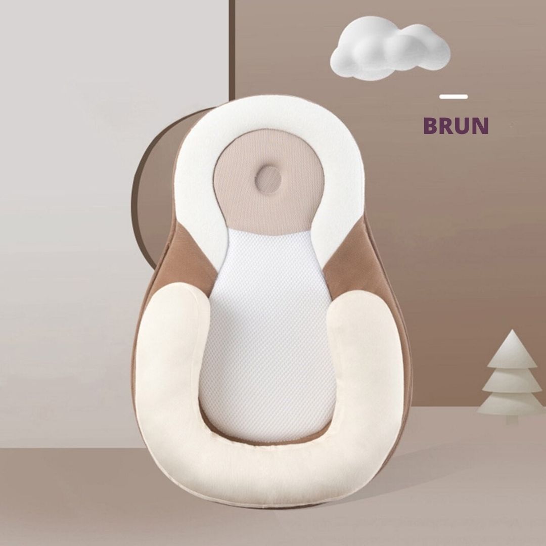 EasySleep™ | Lit de bébé portatif anti-tête plate