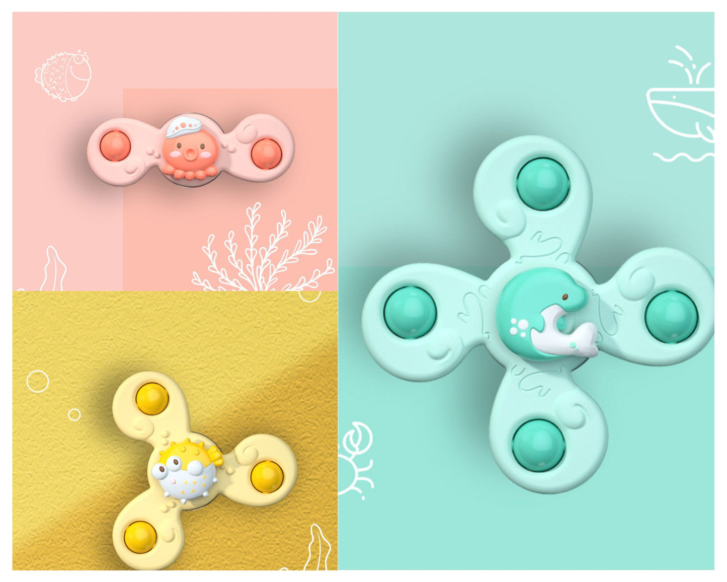 BABY SPINNERS™ | Toupie en forme d'insecte