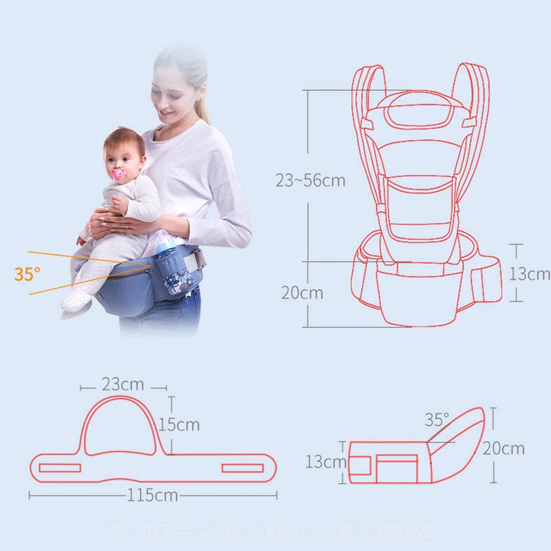 Support de tabouret lombaire aéré porte-bébé multifonctionnel avec siège de  hanche pour bébé - Chine Un porte-bébé et Baby Sling Carrier prix